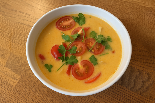 Tom Yum sriuba su grybais